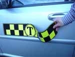 Магнитные наклейки для такси оптом магнитные ленты такси. 