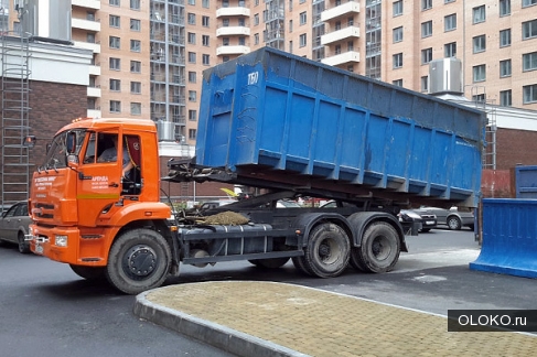 Вывоз строительного мусора Пухто 27м3 Недорого. 