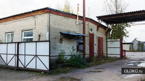 Промышленное здание на Копорском шоссе в городе Сосновый Бор. 